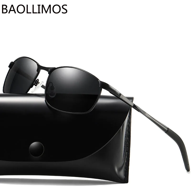 Винтажные алюминиевые солнцезащитные очки для пилота, мужские поляризованные солнцезащитные очки для вождения, UV400, для активного отдыха, для рыбалки, мужские солнцезащитные очки Oculos De Sol