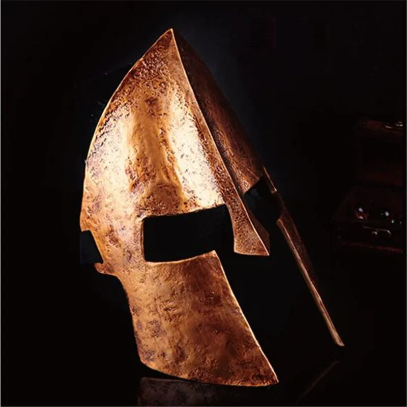 Фильм Спартанский 300 Греческий воин шлем маска фильм шлем смола анфас костюм с маской реквизит коллекция Хэллоуин