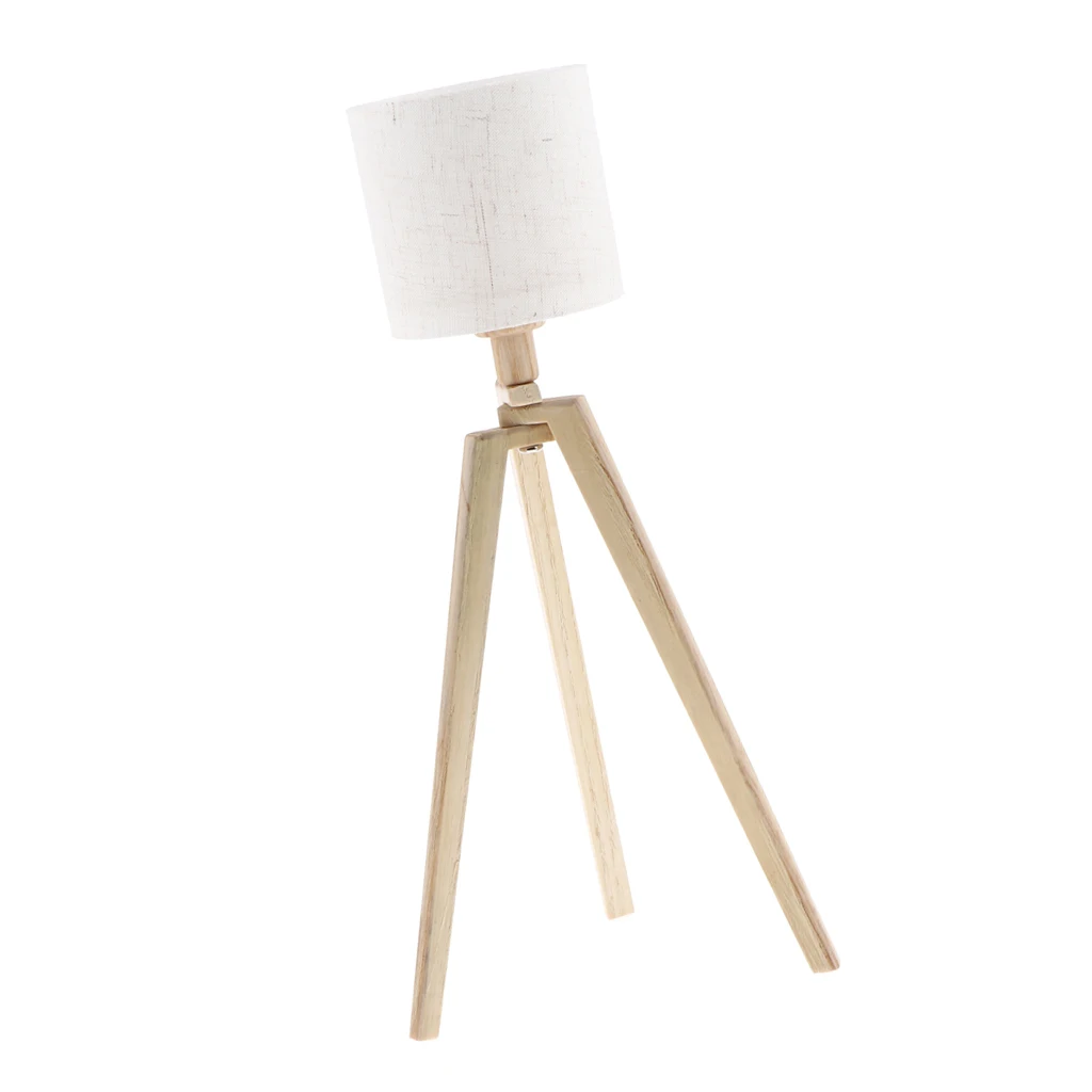 1/6 Scale Dollhouse Lamp Mini Dollhouse Furniture Modern Light Doll House Style Kits