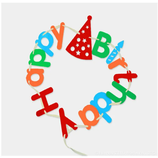paper letters for banner