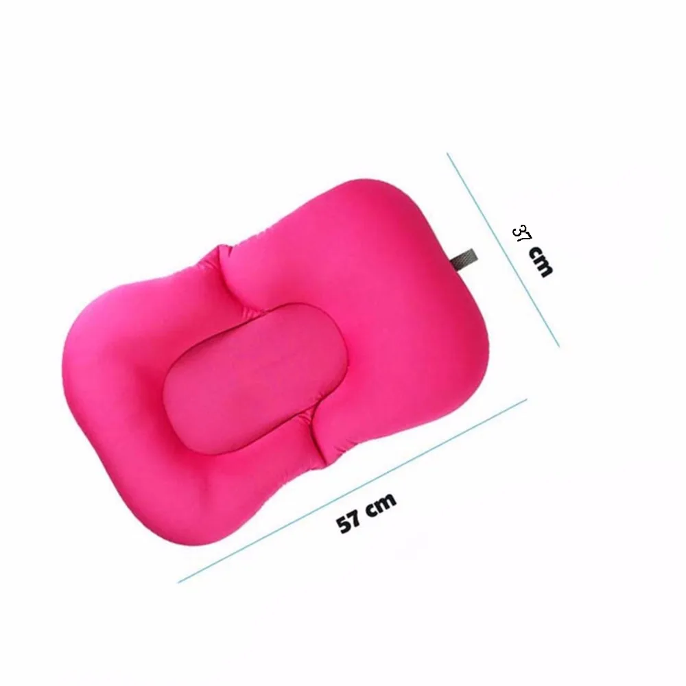 Anti-skid Foldable Baby Bathing Tub Infant Seat Support Cushion Shower Pad Baby Bathtub Shower Cushion Non-Slip Security