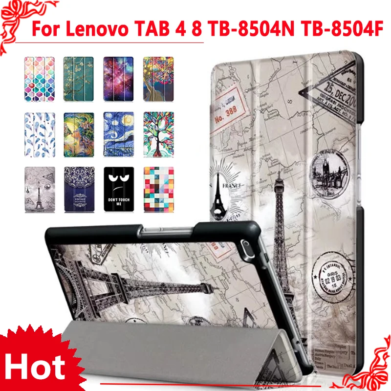 Case for Lenovo TAB4 8 PU Leather Folding Folio Case for Lenovo TAB 4 8 TB-8504N TB-8504F Tablet Flip Stand Case + free 3 gifts Case for Lenovo TAB4 8 PU Leather Folding Folio Case for Lenovo TAB 4 8 TB-8504N TB-8504F Tablet Flip Stand Case + free 3 gifts
