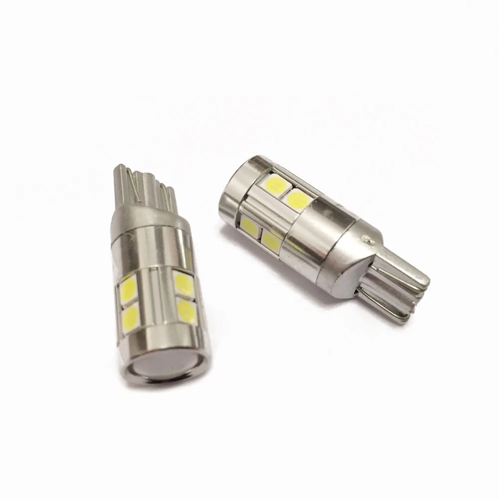 2 шт T10 W5W 194 с can bus 9SMD 3030 ошибок автомобиля разрешение на парковку пластина просвет