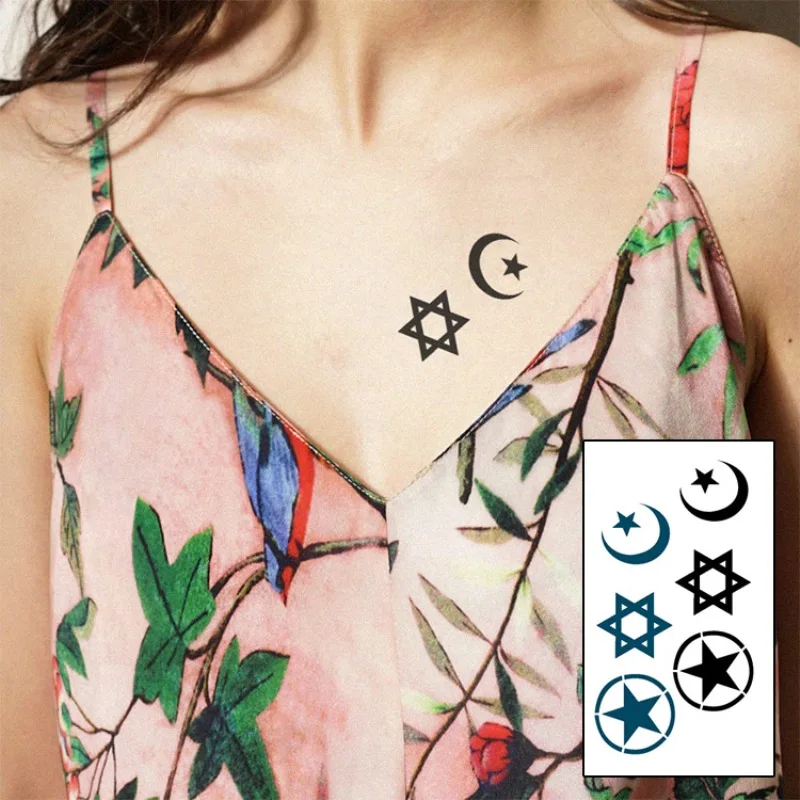 Временные тату-Стикеры женские наклейки на тело лицо драгоценные камни ручное