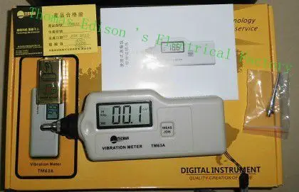 

TECMAN genuine TM63A Speed/Acceleration/Displacement Integrated Digital vibration meter rideograph vibration measurer
