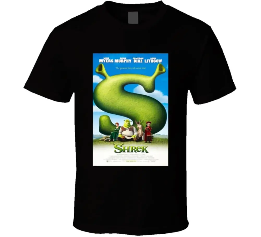 Shrek Cool 21St Century Comedy Classic Movie Poster Fan T Shirtin T