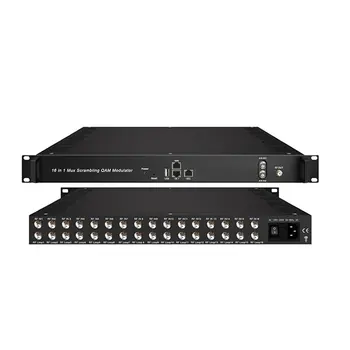 

NDS3394C 16 CH in Mux-scrambling 1channels QAM digital modulator DVB-C/T/(T)/S/S2/S2X/ATSC/ISDB-T to QAM DVBT catv modulator