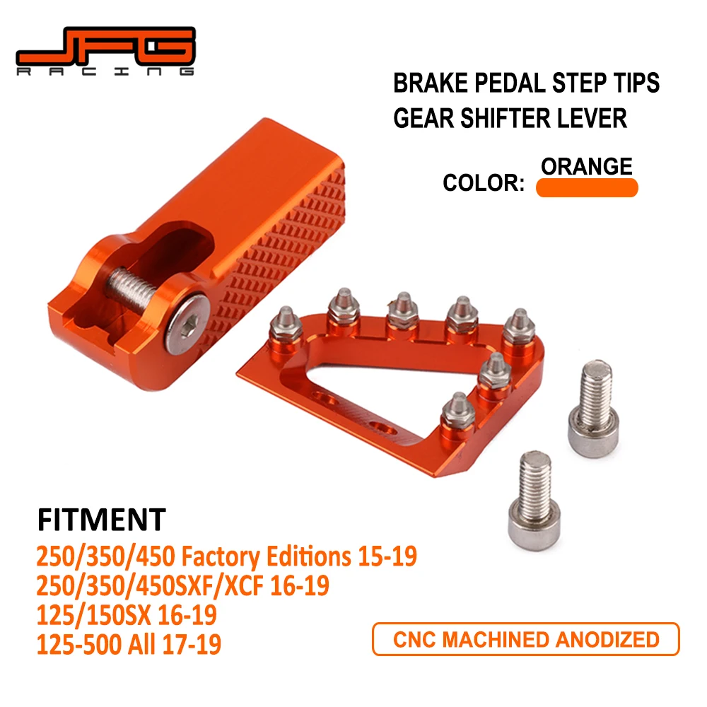 Мотоцикл ЧПУ задний тормоз рычаг переключения передач педаль шаг совет для KTM Заводские серии SXF XCF 250 350 450 SX125 SX150 EXC