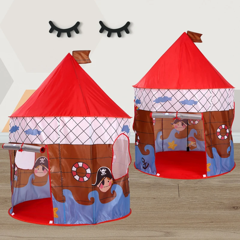 Игрушечные палатки восхитительный замок игровой домик космическая тема складной Маленький принц и палатка принцессы прочный игровой дом для детей подарок игрушка
