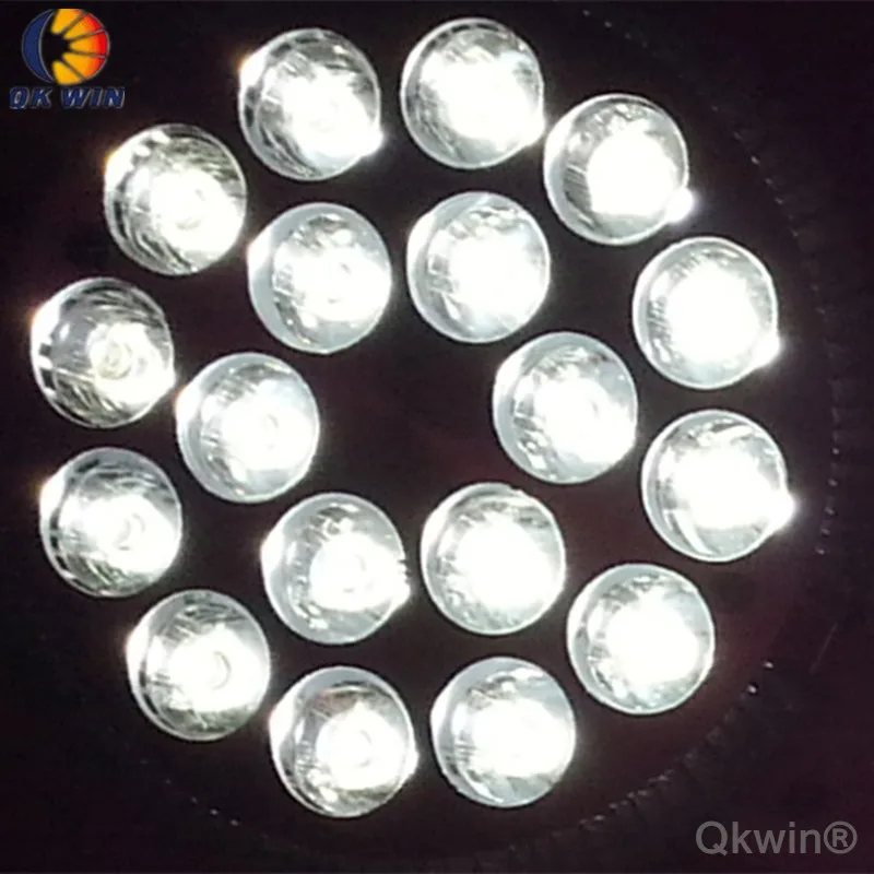 4 шт. 18x3 Вт Led PAR свет светодиодный осветительный прожектор для внутреннего выращивания зеленого дома гидропоники системы