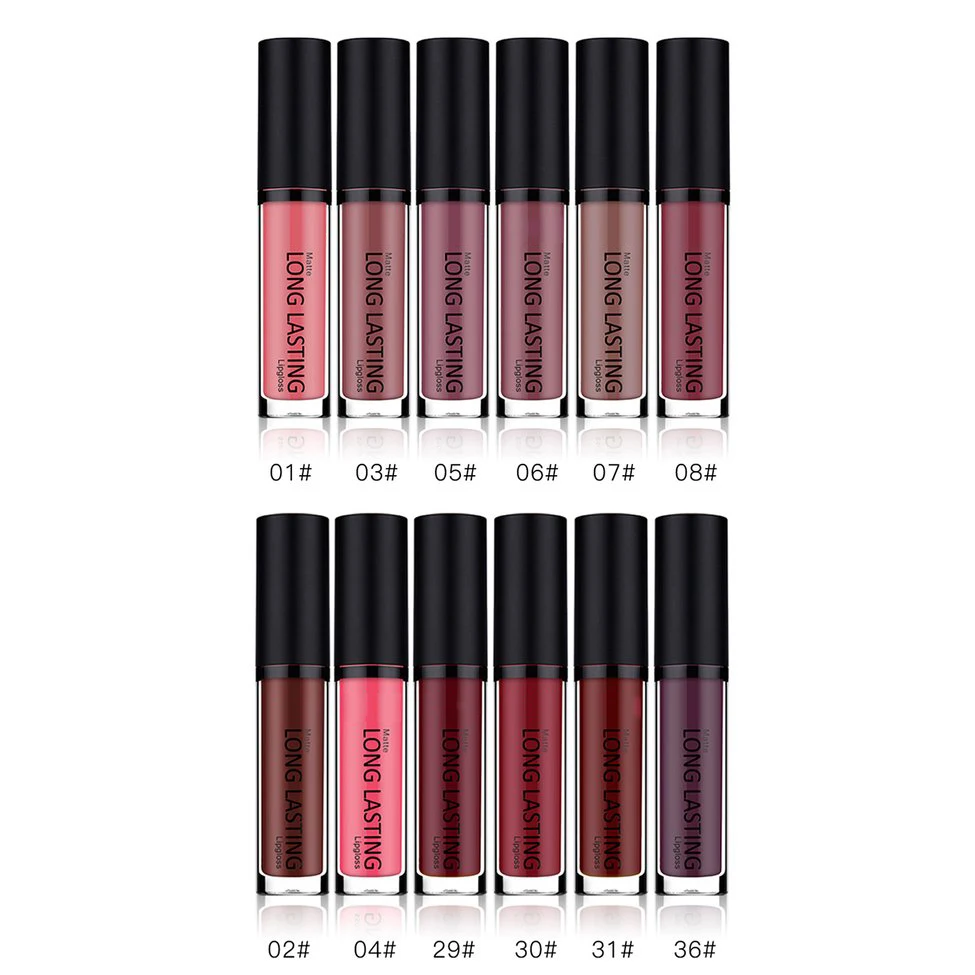 

Makeup set Lipstick lip balm Lip Gloss batom matte lipstick Long lasting Waterproof 10 Color Lipstick Set
