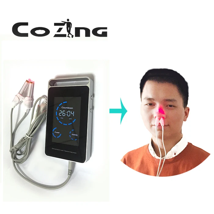 

650 cold laser treanment chronic rhinitis health medical device