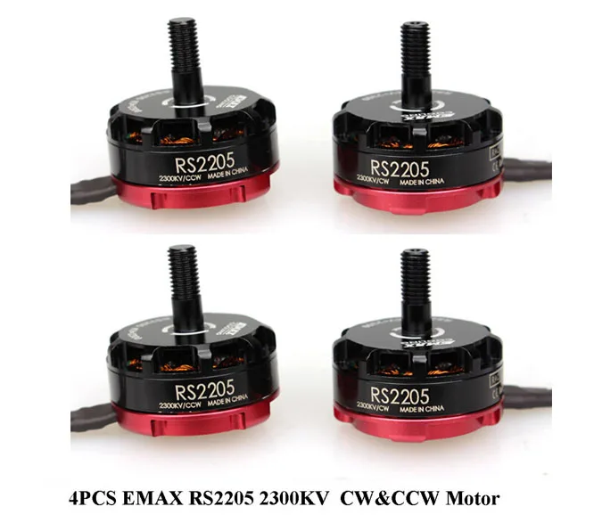 

4pcs EMAX RS2205 2300KV 2600kv CW CCW for FPV Racing Edition Motor for FPV Racing