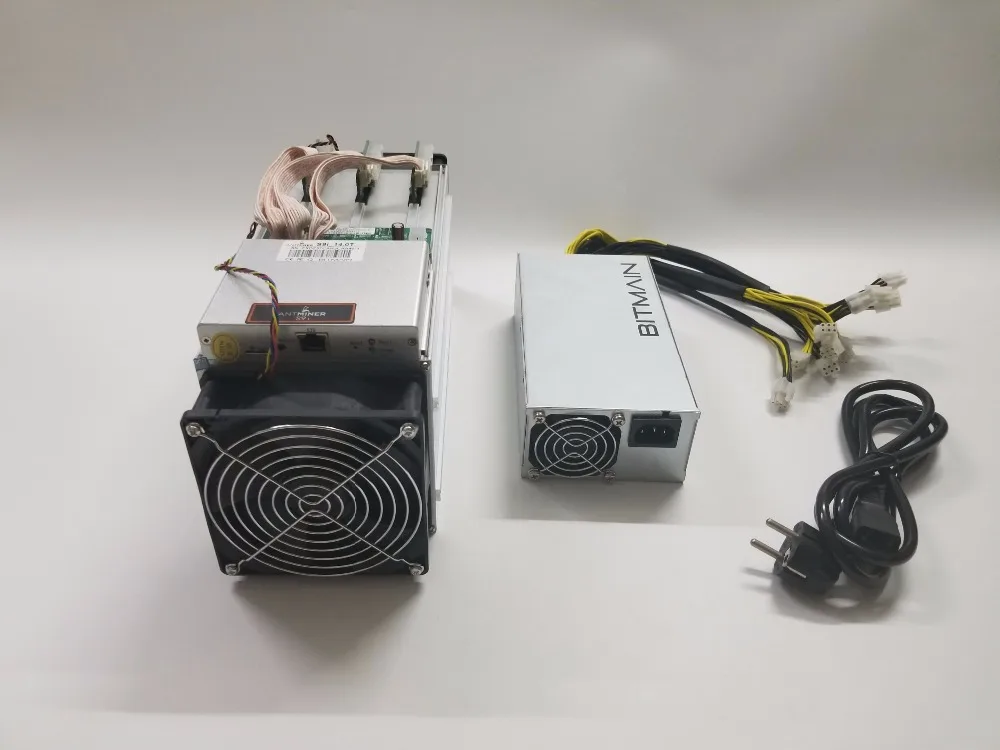 YUNHUI AntMiner S9i 14T Биткоин Майнер с битманом 1800 Вт PSU Asic Bitmain Майнер новейший 16нм Btc BCH Майнер Биткоин Майнер