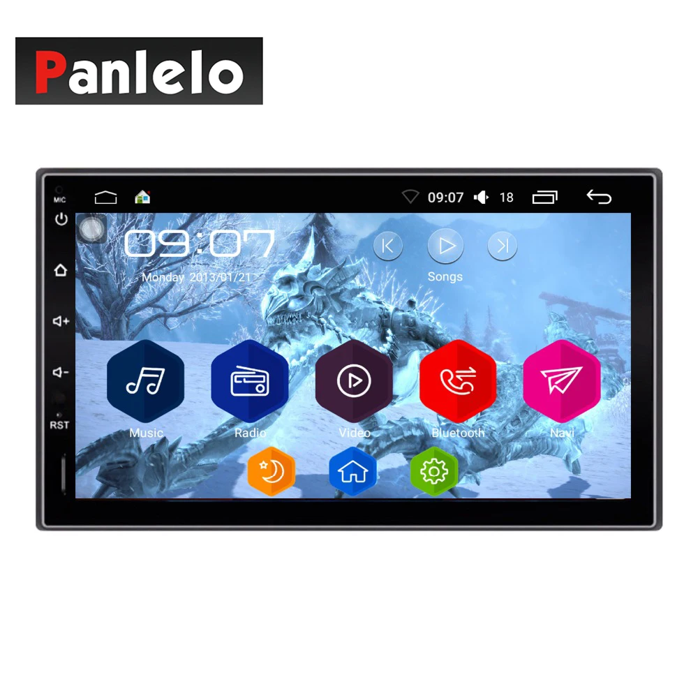 

Android 6.0 Car Stereo 2 Din Quad Core Head Unit 7'' 1GB/2GB Car Radio Touch Screen Bluetooth Wifi AM/FM/RDS Car GPS Navigation