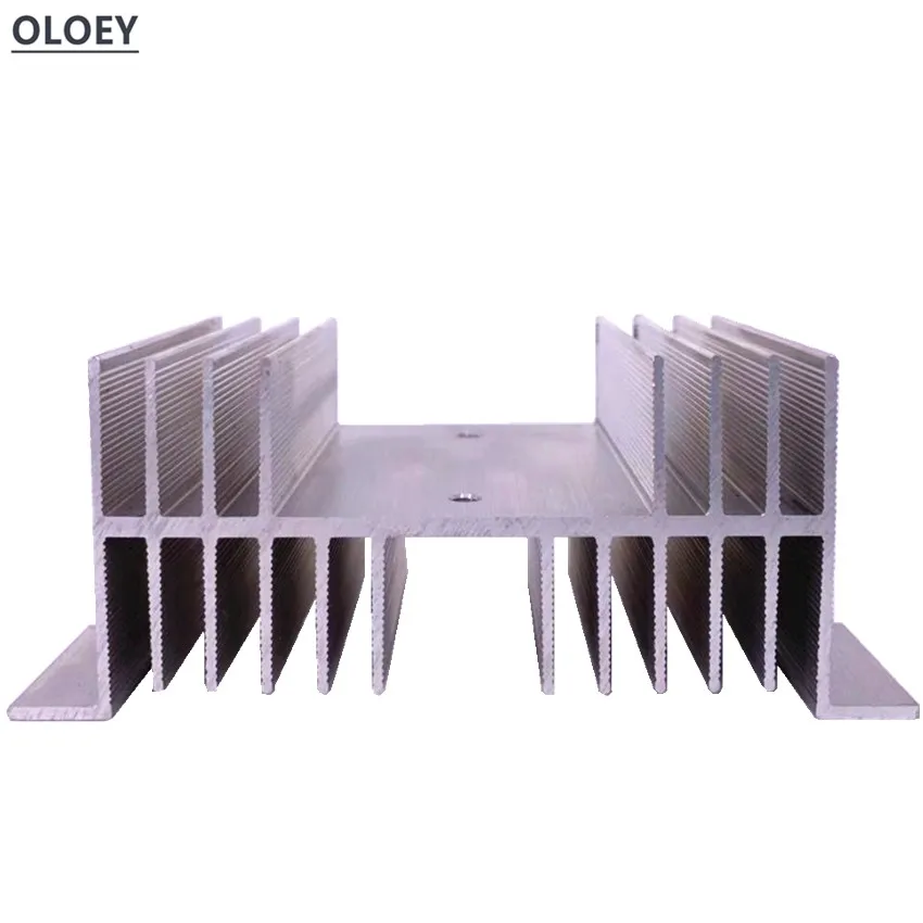 

5PCS Aluminum Heat Sink Dissipation Radiator Newest Suitable for 40A-100A relay SSR Single Phase Solid State Relay