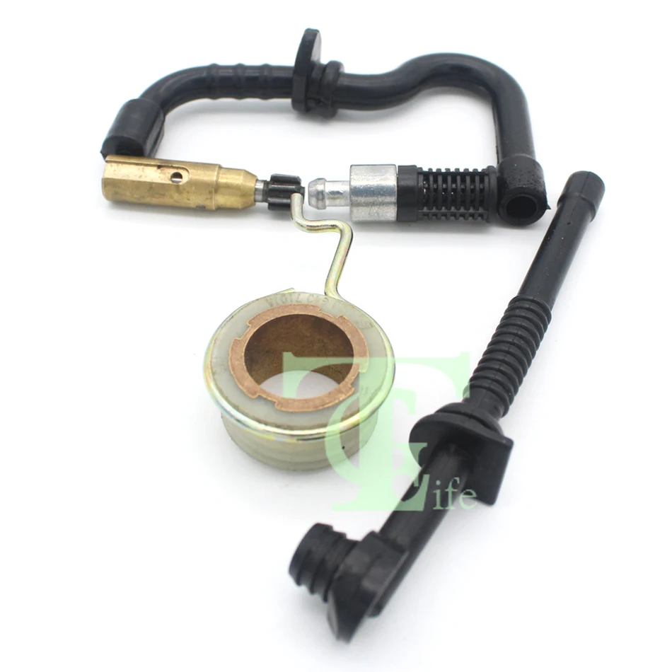 

OIL PUMP WORM GEAR Oil Fuel Line Hose Filter Kit For STIHL MS180 MS170 018 017 Chainsaw Spare Parts