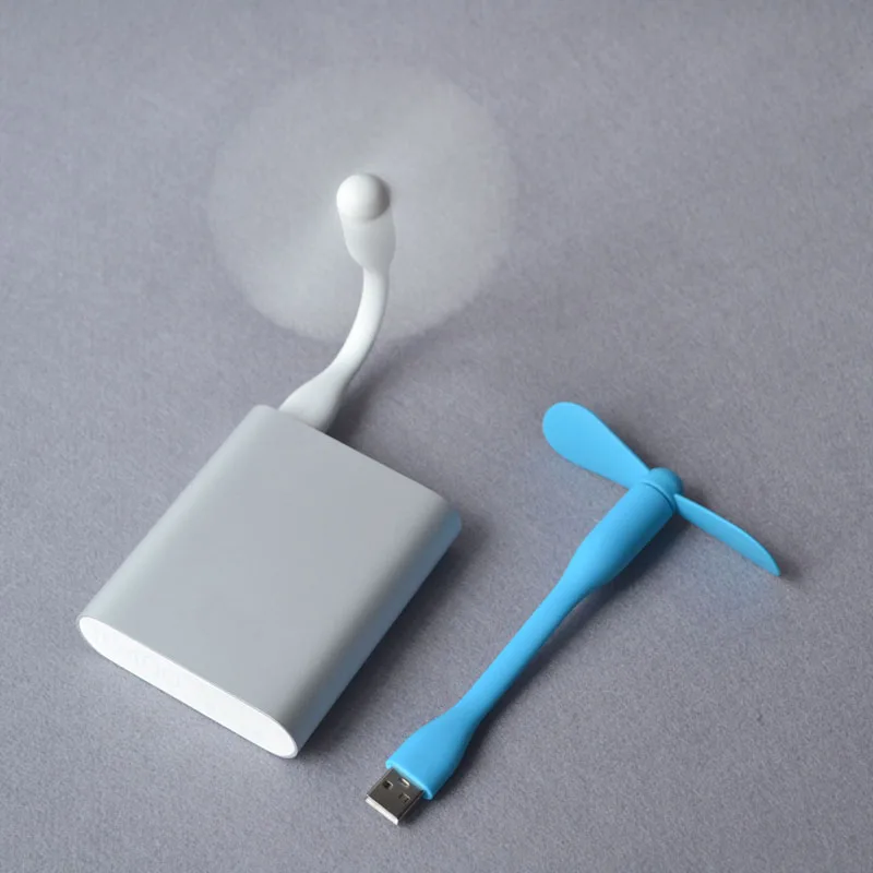 

USB Mini Fan Bamboo Raft Notebook Mobile phone Fan DC5V Flexible Portable Colorful Summer Fan