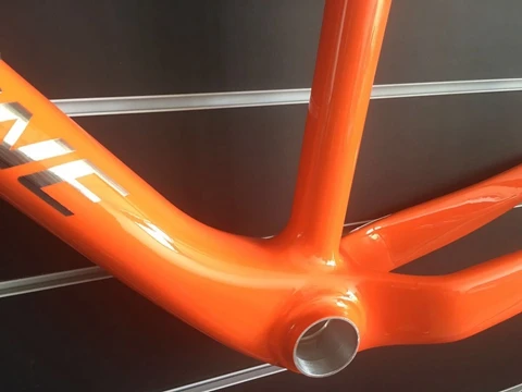 Роллинг камень MTB горный велосипед карбоновая рама 27,"* 16" 1" дюймов XC езды оранжевого цвета