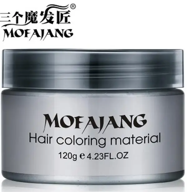 MOFAJANG одноразовая формовочная паста для волос цвет воска 7 видов цветов на выбор