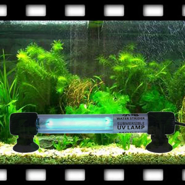 110 V Wasserdicht Aquarium Mini UV Licht Tauch UV Sterilisator Lampe