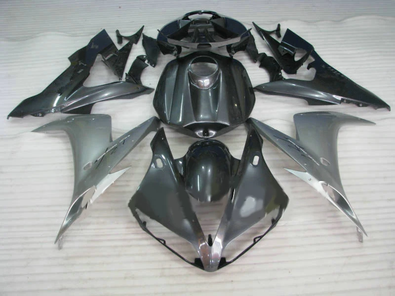 Комплект обтекателей под давлением для YAMAHA YZFR1 04 05 06 YZF R1 YZF1000 2004 2005 2006 ABS серый