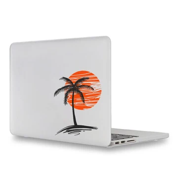 

Hawaii Sunset Coconut Palm Art Laptop Sticker for Macbook Sticker Pro Air Retina 11 12 13 15 inch Mac Book Skin Notebook Decal