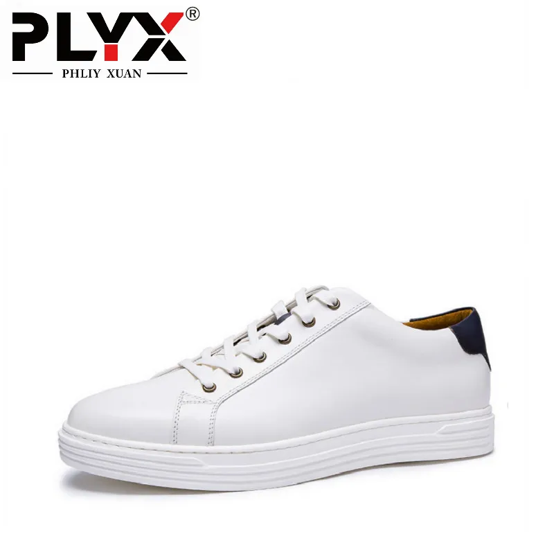 

PHLIY XUAN British Retro Casual Male Shoes 100% Handmade White Mens Loafers Genuine Leather Chaussure Homme De Marque