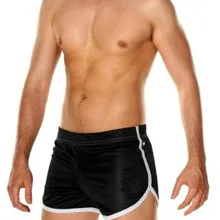 Мужские трусы из двойной сетчатой ткани мужские шорты удобные трусы-боксеры