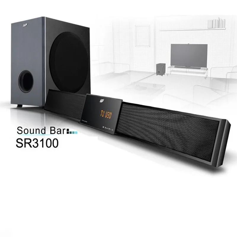 Whispering Gallery 5.1 Home Theater sounds bar Sound Blaster Bluetooth Stereo Subwoofer Wall Speaker