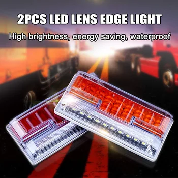 

2019 2Pcs Dual Side LED Driving Edge Lights Waterproof Lamp for Car Truck Jeep Pickup Boat SUV CSL88