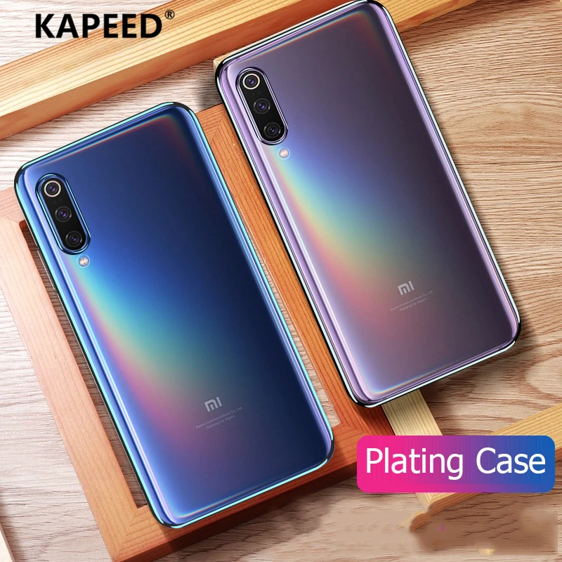 Облегающий чехол для Xiaomi Mi 9 Global KAPEED прозрачный мягкий силиконовый