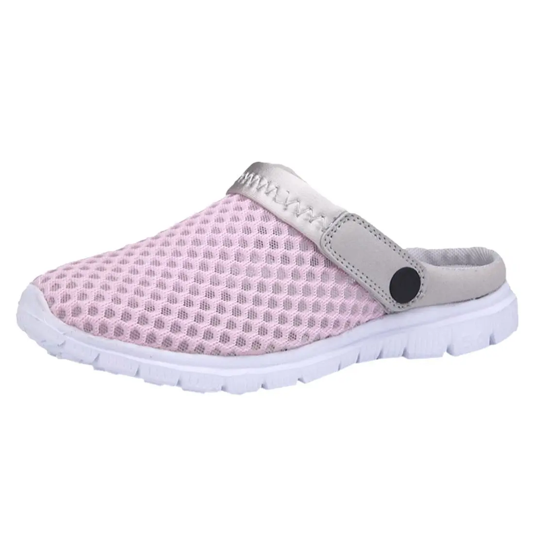 

1 Pair Breathable Mesh Women Slippers Beach Hollow Out Sandals Outdoor Sports Casual Summer Shoes