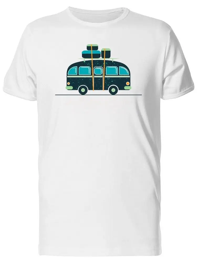 Cool Adventure Vacations Combi Men's Tee -Image by Shutterstock Loose Cotton T-Shirts For Men Cool Tops T Shirts