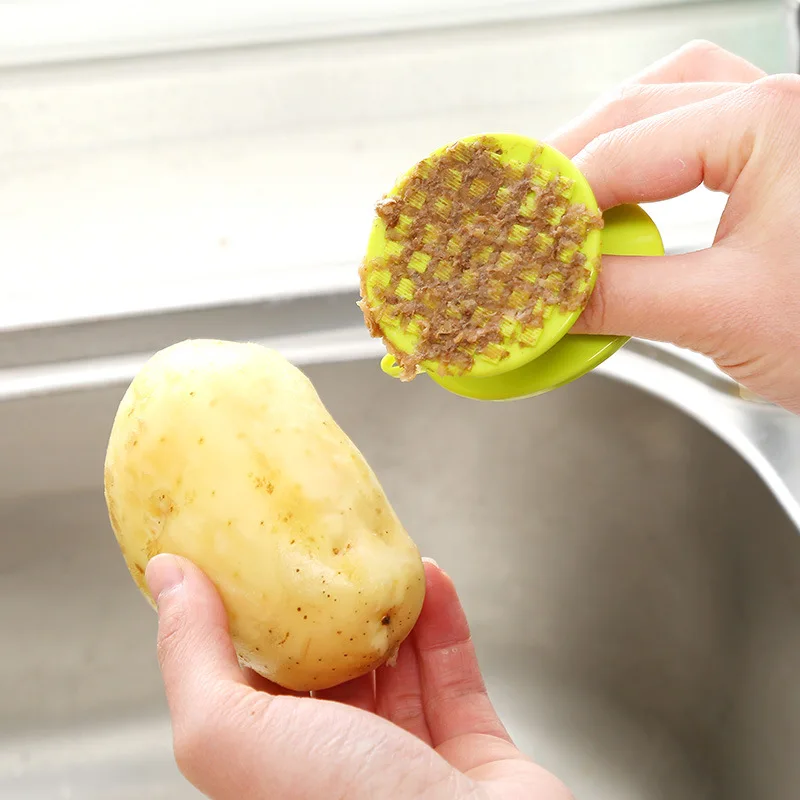 

Fruit Vegetable Peeler Multifunction Radish Potato Scraping Fish Scales Cleaning Brush Kitchen Gadgets