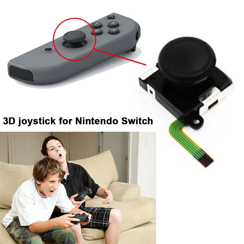 3D Аналоговый джойстик консоли видеоигры для Joy-Con контроллер 3D Рокер Ремонт Запчасти для nintendo Switch горячая Распродажа