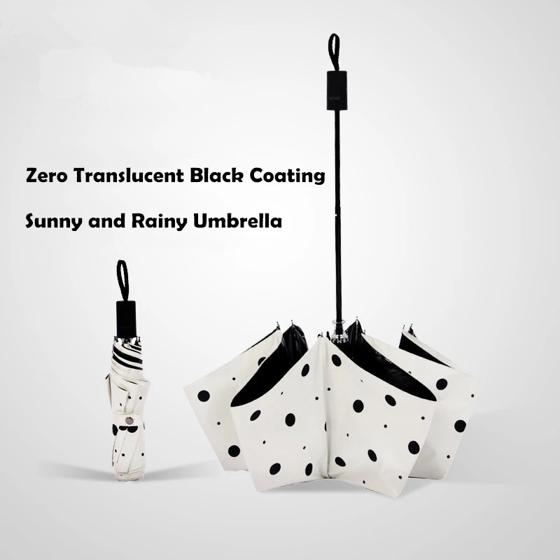 High Quality Polka Dots Umbrella Clear Men's Umbrella Waterproof