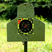 Для охоты, 10 шт./лот, горячая Распродажа, наружная стрельба, бумага для обучения, мишень, 8 дюймов, брызги и клейкая палка