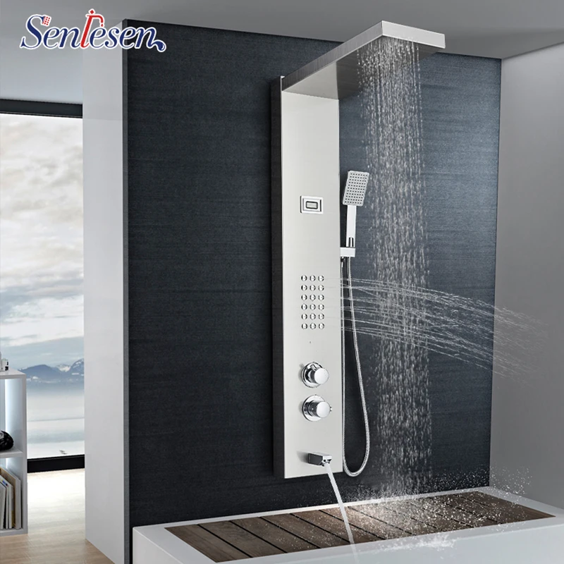 thermostatic shower column