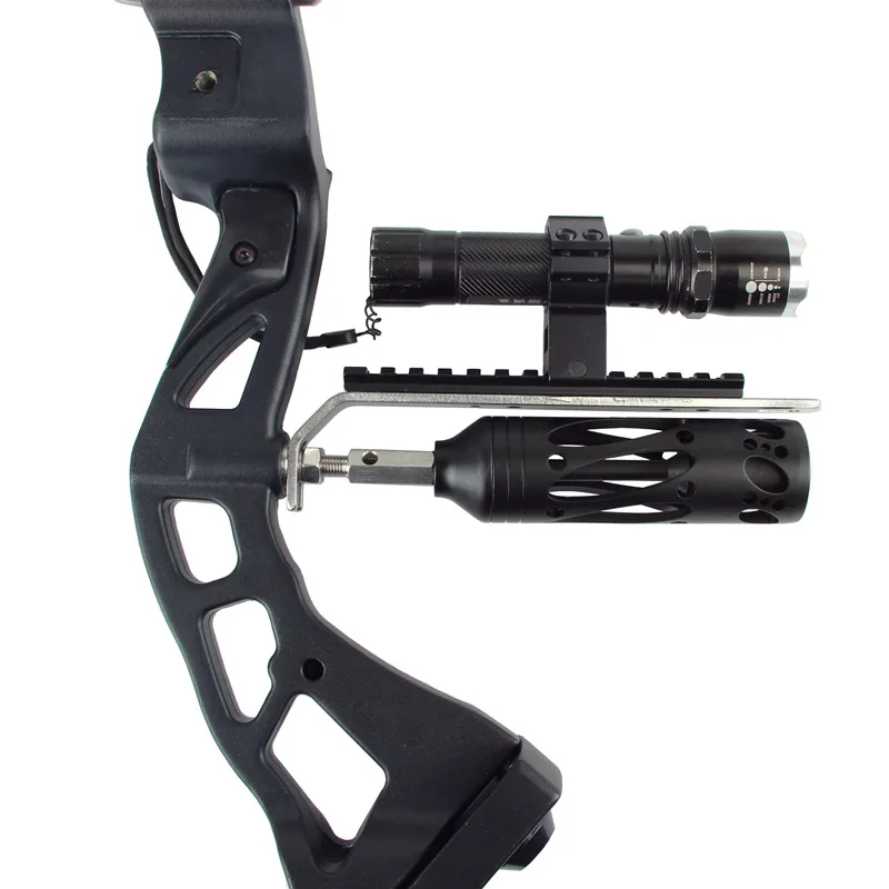 New Archery CNC Machined Bow Sight Mount For Red Dot Laser Reflex Sight