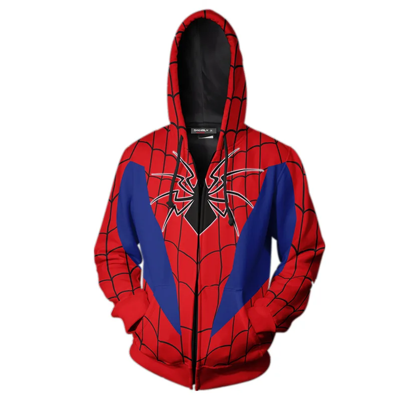 Вдали от дома паук косплей толстовки PS4 Pro паук 3D печатных с капюшоном повседневный мужской женский костюм Venom топы толстовки - Цвет: 1