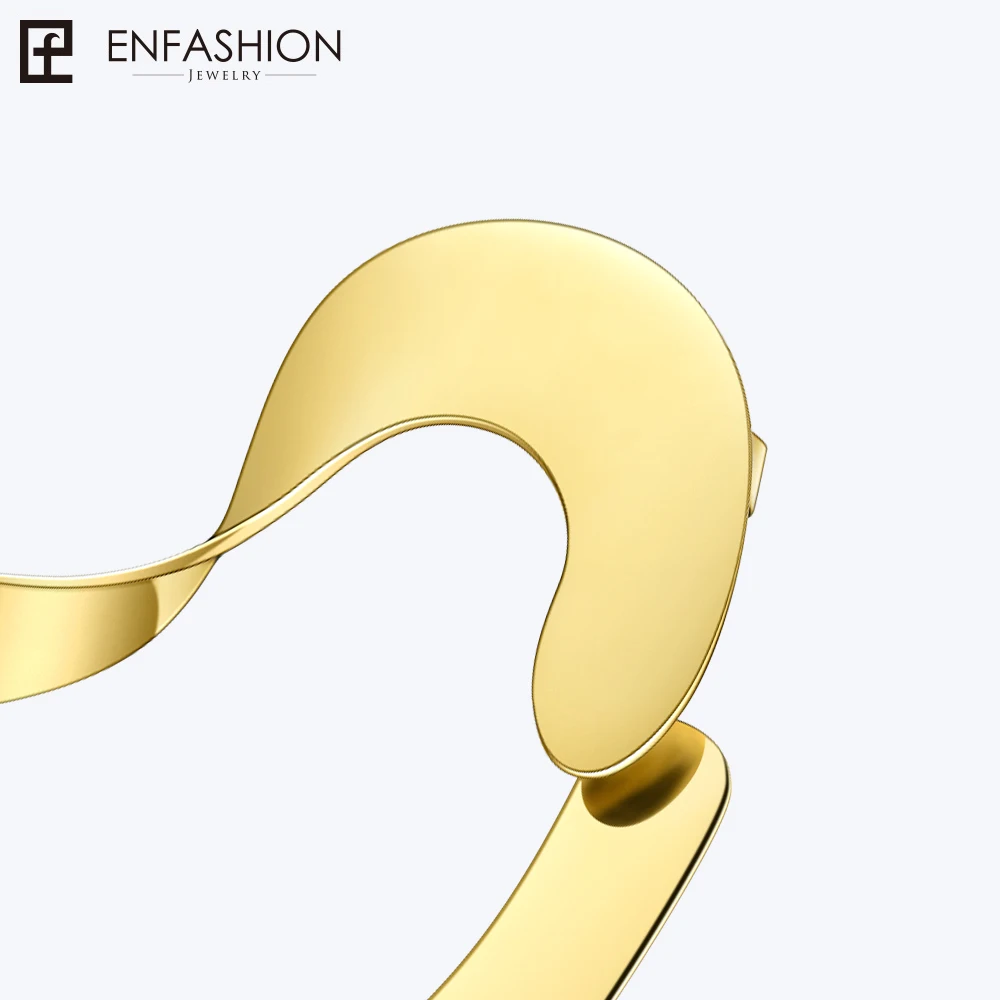 Женские серьги капли Enfashion с геометрическим жемчугом модные ювелирные изделия