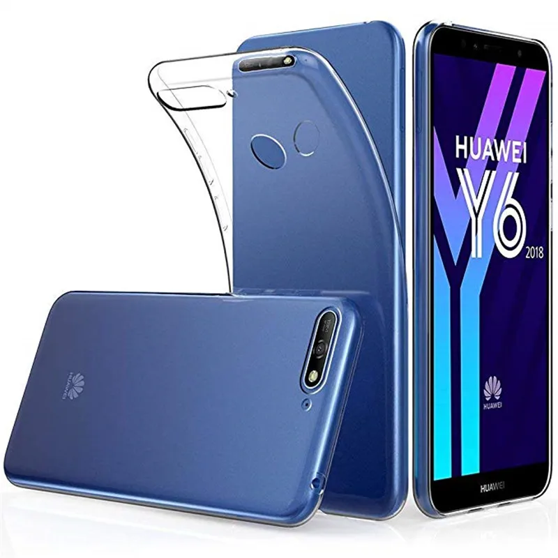 Чехлы для телефонов Huawei honor 10 мягкий прозрачный чехол Honor 8C 8X 7S 7X 7A 7C pro Y9 2019 Y5 Y6 Y7 prime
