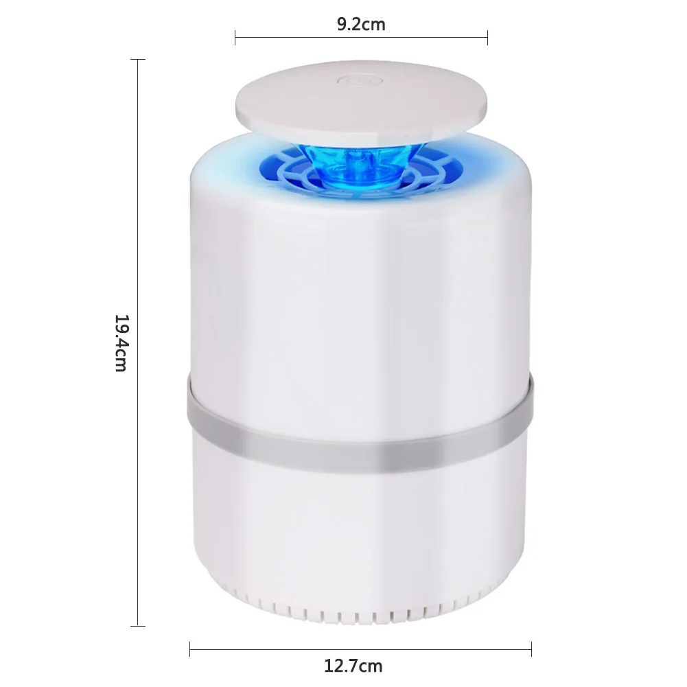 Анти москитный светодиодный USB Электрический москитный убийца лампа УФ ночник светодиодный ловушка насекомых анти Летающая электриеская комаробойка Muggen Killer Lampe