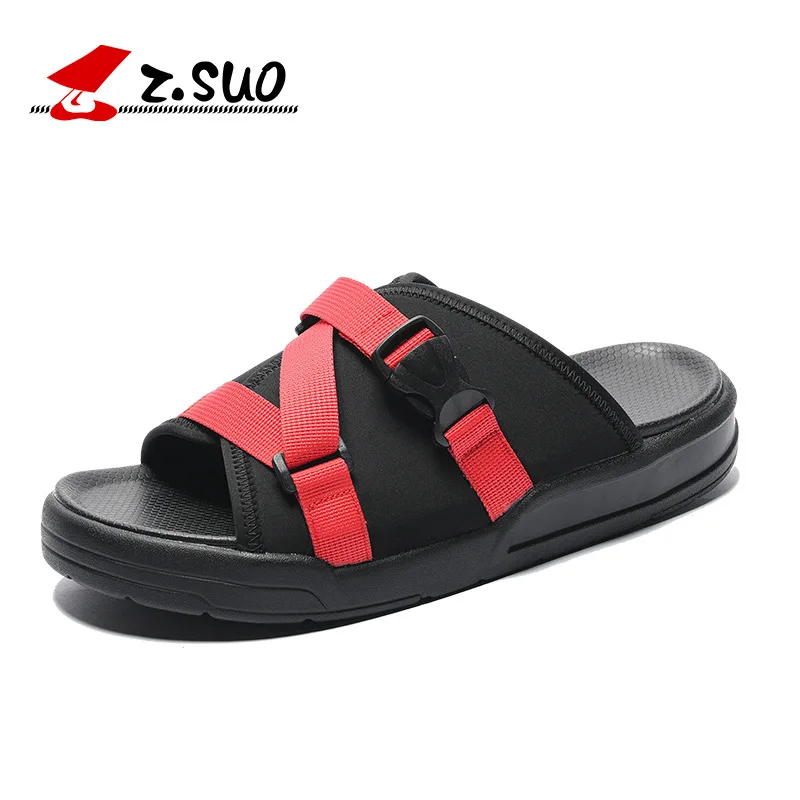 

New men's slippers sandals dual-use summer casual soft bottom slip trend outdoor beach shoes men