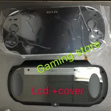 Для psvita для PS Vita PSV 1000 ЖК-экран с рамкой+ задняя крышка Черный 3g или wifi версия+ протектор экрана