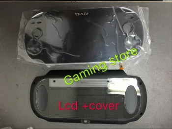 

original 90% new for psvita for ps vita psv 1000 lcd screen with frame+back cover black 3g or wifi version+screen protector