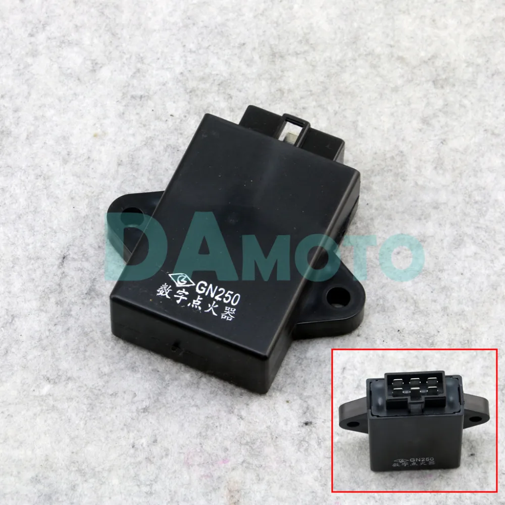 High Quality Racing Modified CDI For SUZUKI GN250 GN 250 Loncin 300 ATV-300 CDI Digital Ignition Control Module UNIT 6 pins plug