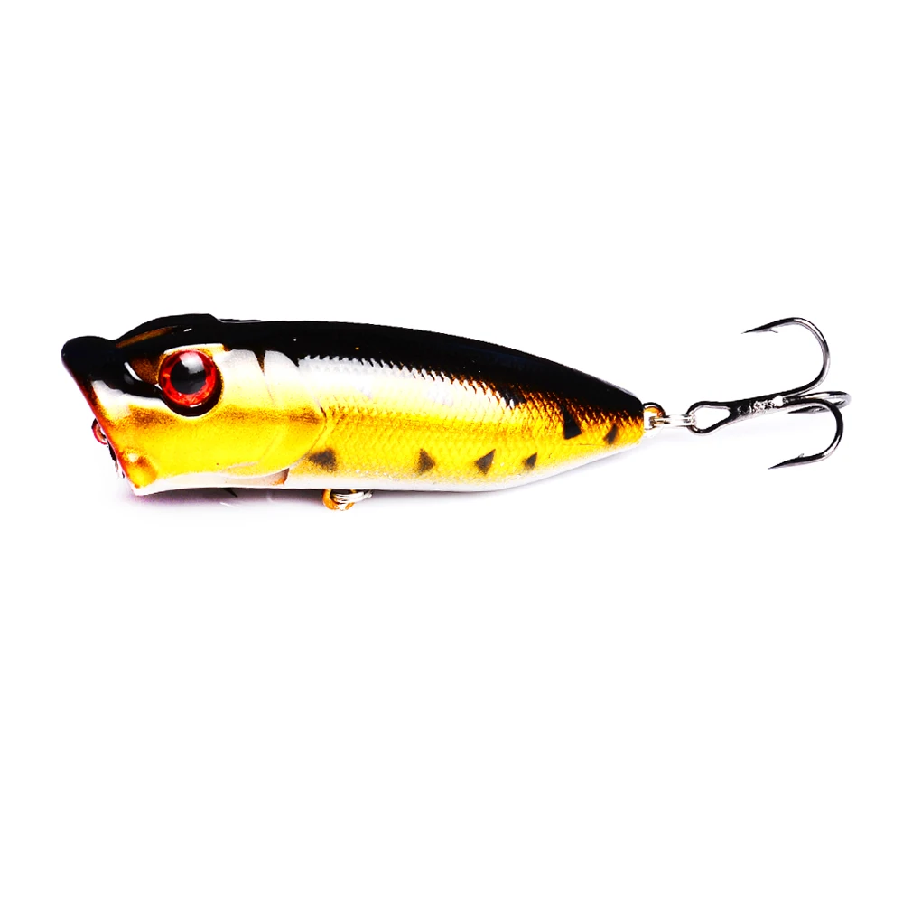 

New Design 2018 Hot Sales Artificial Bait Fishing 65mm 13g Quality BP014 5 Various Colors Fishing Lure Popper Bait