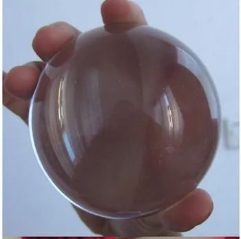 

50pcs/lot 80mm Clear Crystal Half Ball 80mm Crystal Glass Dome Paperweight Home Decoration Glass Feng Shui Balls